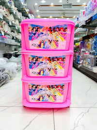 Aqua 3 in 1 Printed Cabinet
