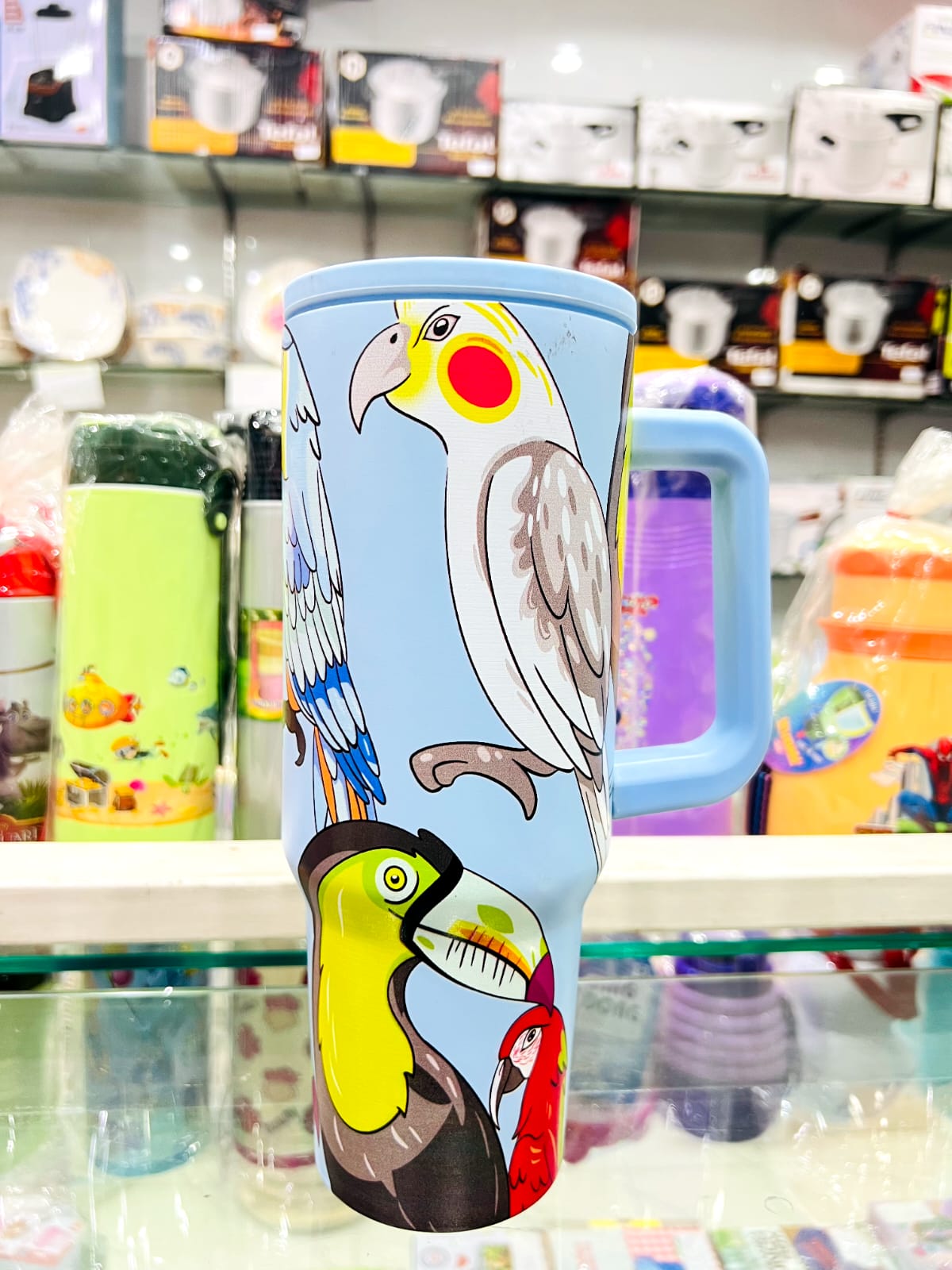 Blue Design Tumbler
