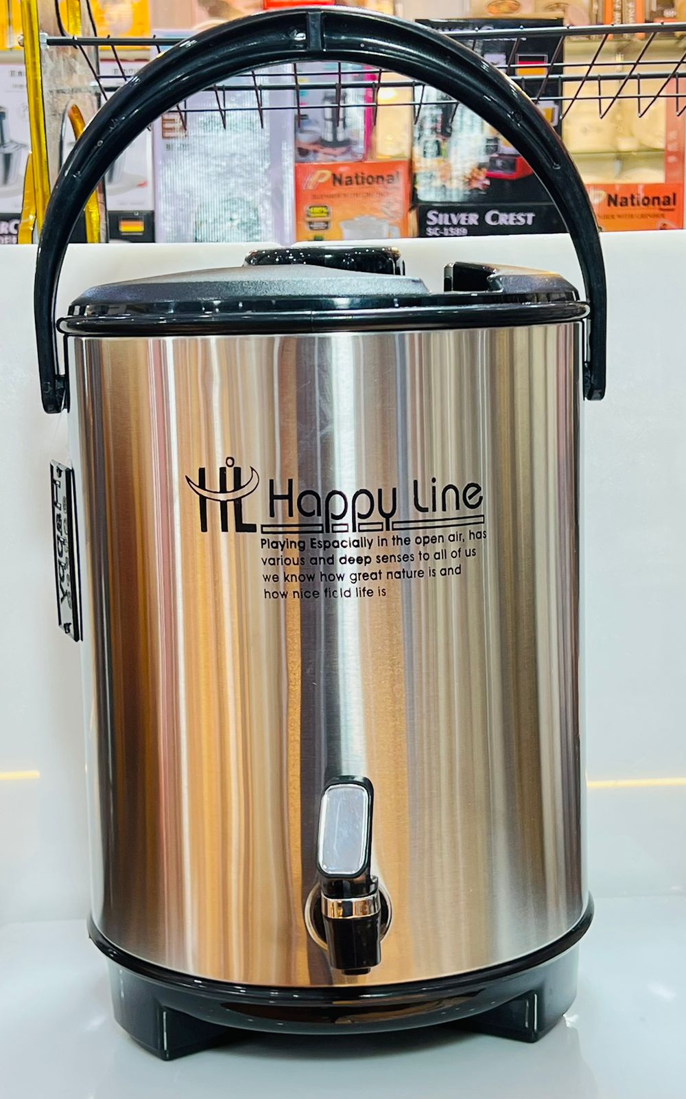 HAPPYLINE STEEL COOLER 8.5 LTR