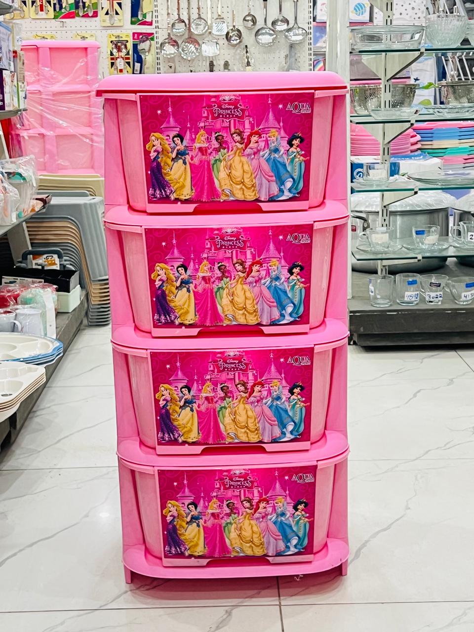 AQUA PRINTED CABINET 4IN1 (NEW DESIGN)