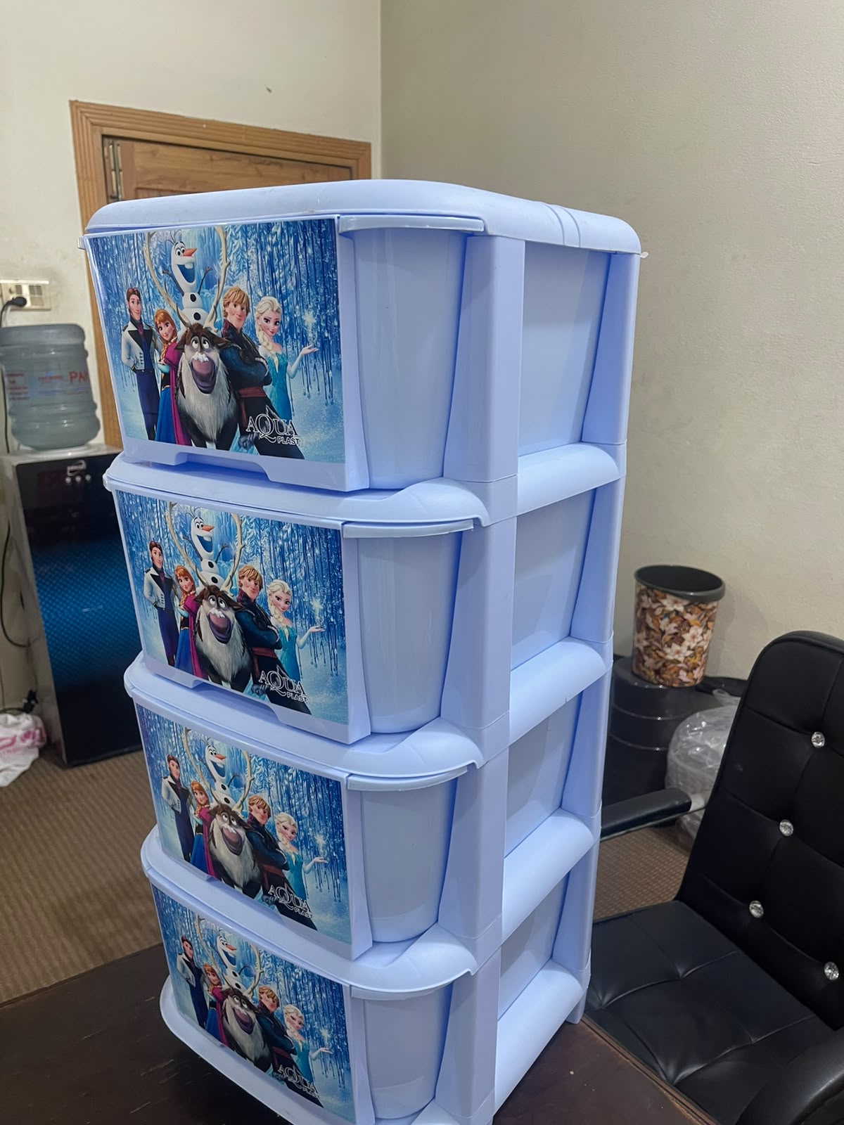 AQUA PRINTED CABINET 4IN1 (NEW DESIGN)